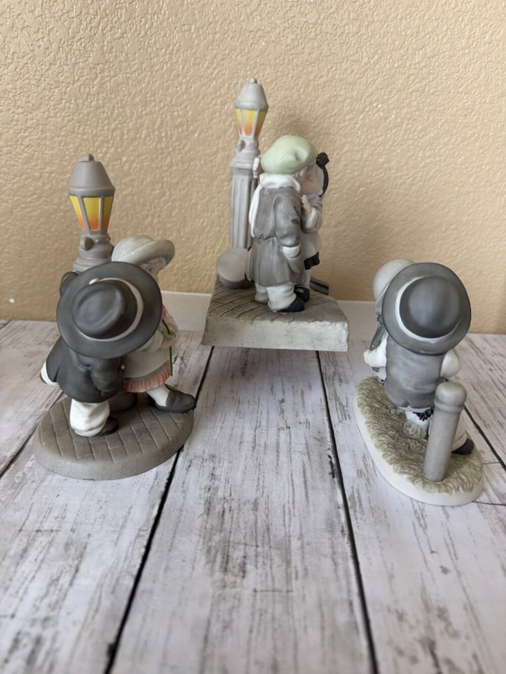 Enesco Pretty as a Picture Kim Anderson Lot of 3 Figurines + Plate - Picture 3 of 16